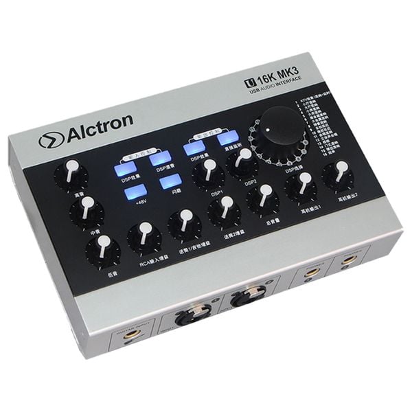 Sound Card Alctron U16K MK3 Thu Âm, Livestream Chuyên Nghiệp
