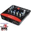 Combo Sound Card Icon Upod Và Micro Takstar PC K200 Rút Gọn