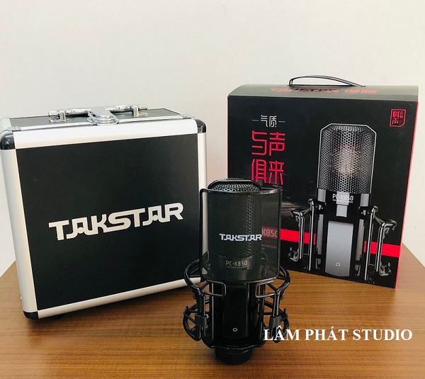 Bộ Thu Âm Focusrite 2i2 3rd Gen Và Mic Takstar PC K850 - Phụ Kiện Xịn