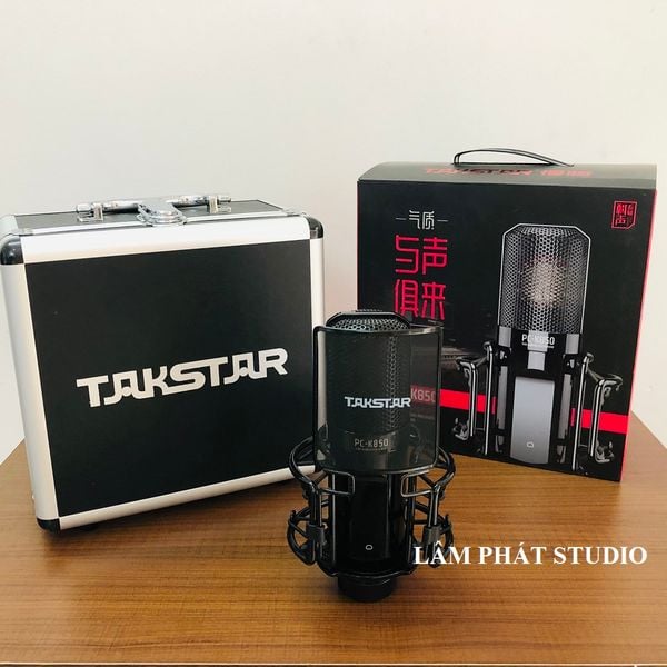 Combo Sound Card Focusrite Solo Gen 3 Và Micro Takstar PC K850