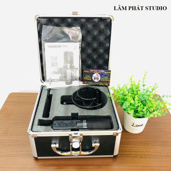 Combo Thu Âm Upod Pro Và Micro Takstar PC K850