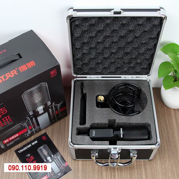 Micro Thu Âm Condenser Takstar PC K850 - Micro Thu Âm Chuyên Nghiệp