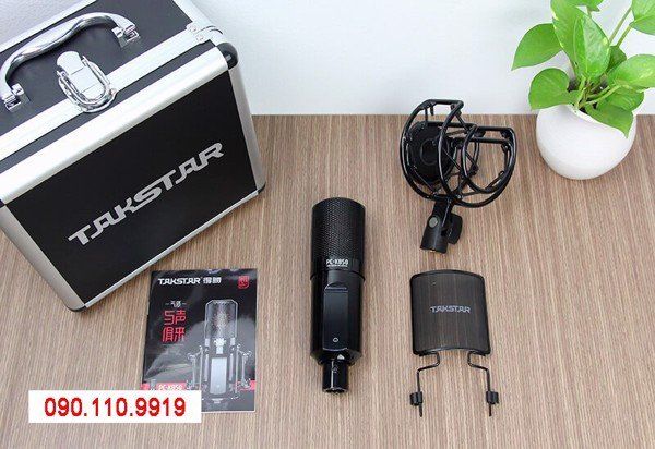Combo Mixer Max 68 Pro Và Micro Takstar  PC K850 Cao Cấp