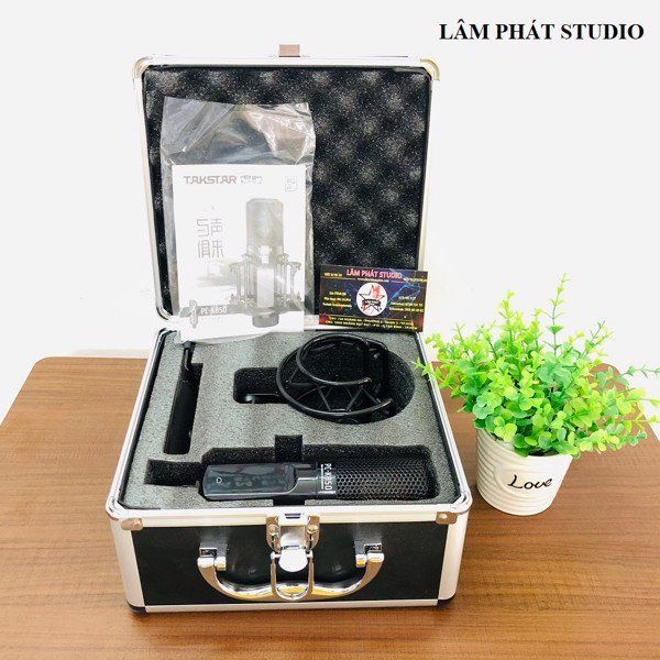 Combo Mixer Max 68 Pro Và Micro Takstar  PC K850 Cao Cấp