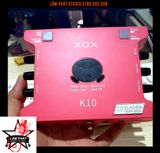 Bộ Sound Card K10 2020 Và Micro ISK AT100 Mới 99%, Bảo Hành 12 Tháng