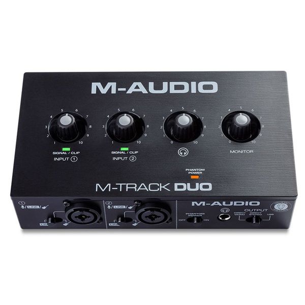 Soundcard thu âm M Audio M Track Duo Chính Hãng