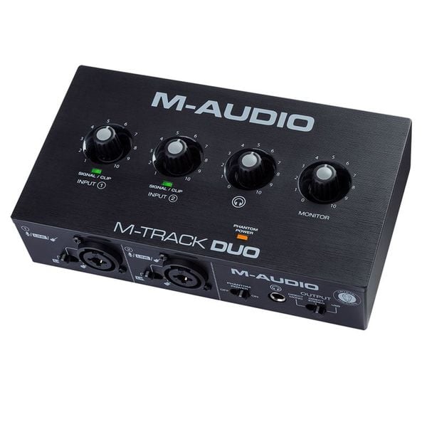 Soundcard thu âm M Audio M Track Duo Chính Hãng
