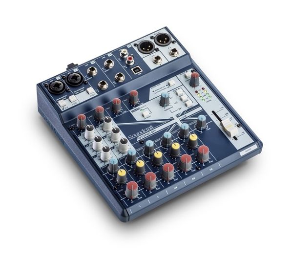 Mixer Analog Soundcraft NOTEPAD 8FX