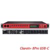 Focusrite Clarett+ 8Pre USB-C Sound card thu âm 8 kênh