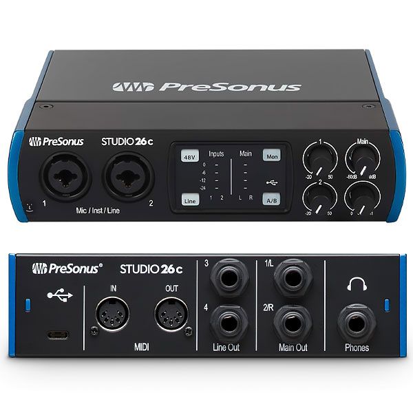 PreSonus Studio 26C Chính Hãng