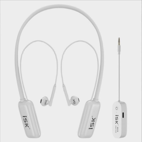 Tai Nghe Kiểm Âm Không Dây  ISK WH10 (TRẮNG)