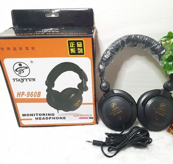 Tai Nghe Kiểm Âm TIANYUN HP 960B (Đen) Chính Hãng