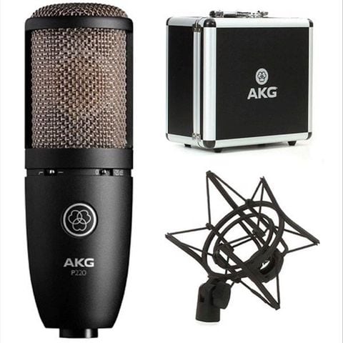  Combo Soundcard MOTU M2 Và Micro Thu Âm AKG P220 Phụ kiện tốt 