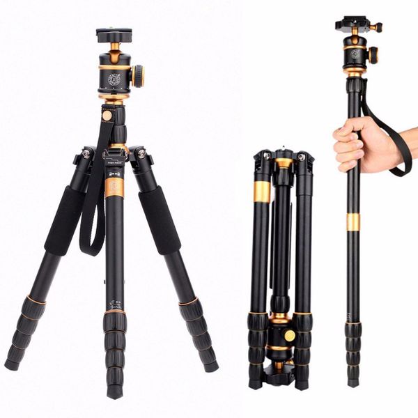 Tripod Beike Q888C chính hãng chân máy ảnh đa năng