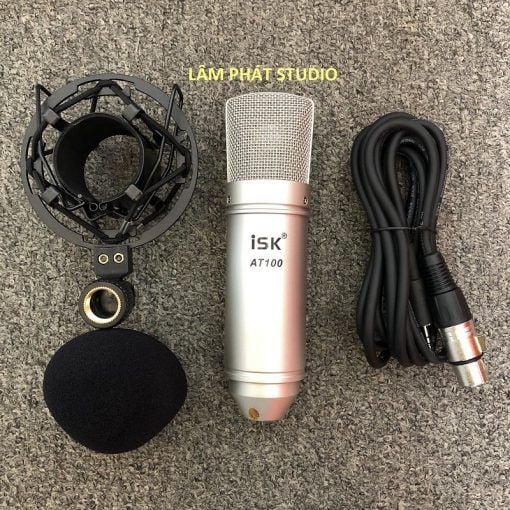 Combo livestream XOX K10 2020 Và Micro ISK AT100