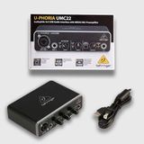 Combo Thu Âm Behringer UMC22 Và Micro Takstar PC K600