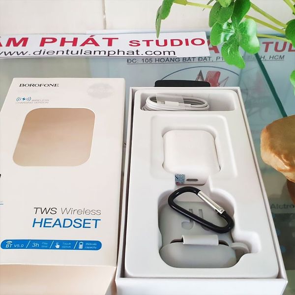TAI NGHE BOROFONE BE30 KẾT NỐI TỰ ĐỘNG VỚI IPHONE- EARPODS