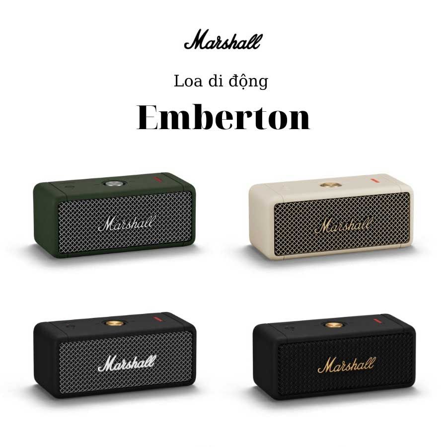 Loa Bluetooth Marshall Emberton – THIẾT BỊ HÁT LIVESTREAM THU ÂM - LÂM PHÁT  STUDIO