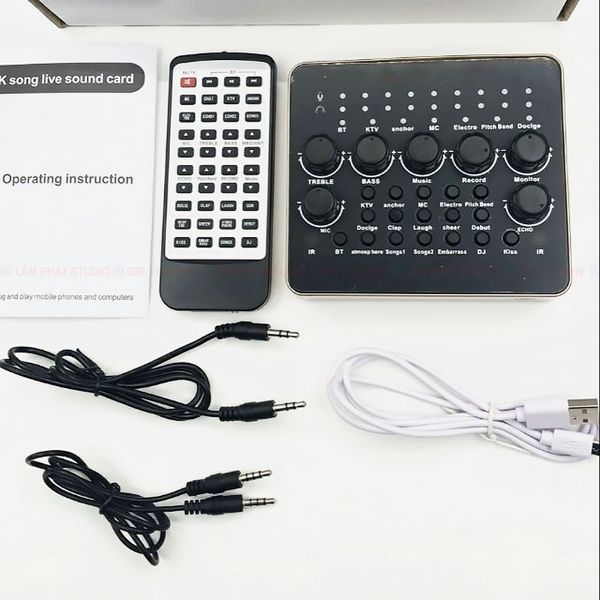 Combo Sound Card V10 Plus Bluetooth – Micro BM900