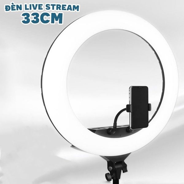 Đèn Livestream 33CM Chụp Ảnh - Quay Phim - Makeup