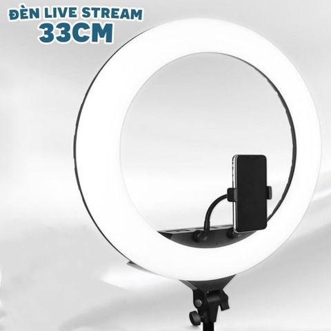 Đèn Livestream 33CM Chụp Ảnh - Quay Phim - Makeup