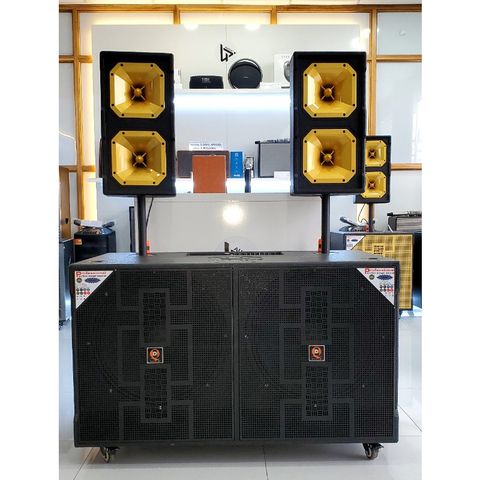 Loa Karaoke K1015 Bass 5 Tấc Đôi Mạch Reverb Chống Hú