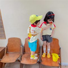 Áo phông cho bé LOBY tay cộc cổ đứng năng động A0202035