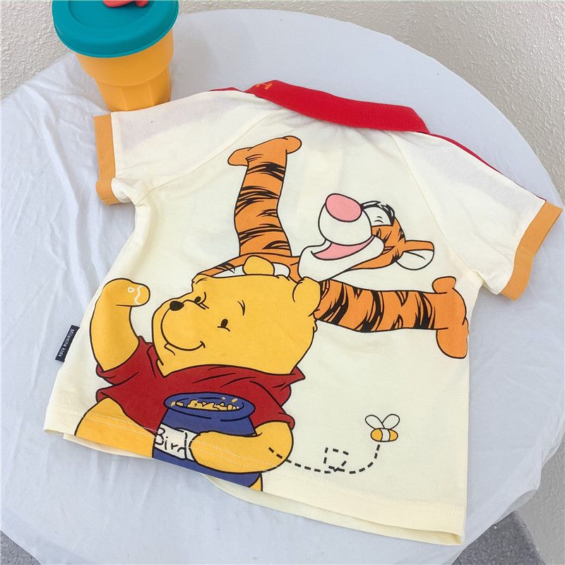 Áo phông cho bé LOBY tay cộc cổ đứng năng động A0202035