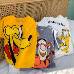 Áo phông tay cộc cho bé LOBY  in nhân vật hoạt hình ngộ nghĩnh A0202038