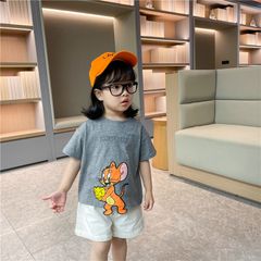 Áo phông cho bé LOBY in nhân vật hoạt hình đáng yêu A0202043