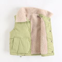 Áo phao gile cho bé LOBY lót lông cừu siêu ấm AK0111013