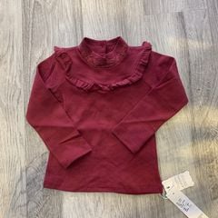 Áo thu đông bé gái LOBY cổ 3 phân AL0112008