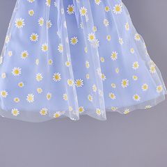 Váy xòe bé gái LOBY họa tiết hoa cúc dễ thương V0401049