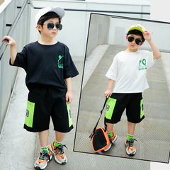 Đồ bộ bé trai LOBY quần đùi áo tay lửng cotton B0503044