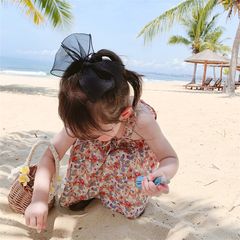Bộ đồ mùa hè bé gái LOBY thiết kế 2 dây mát mẻ B0103005
