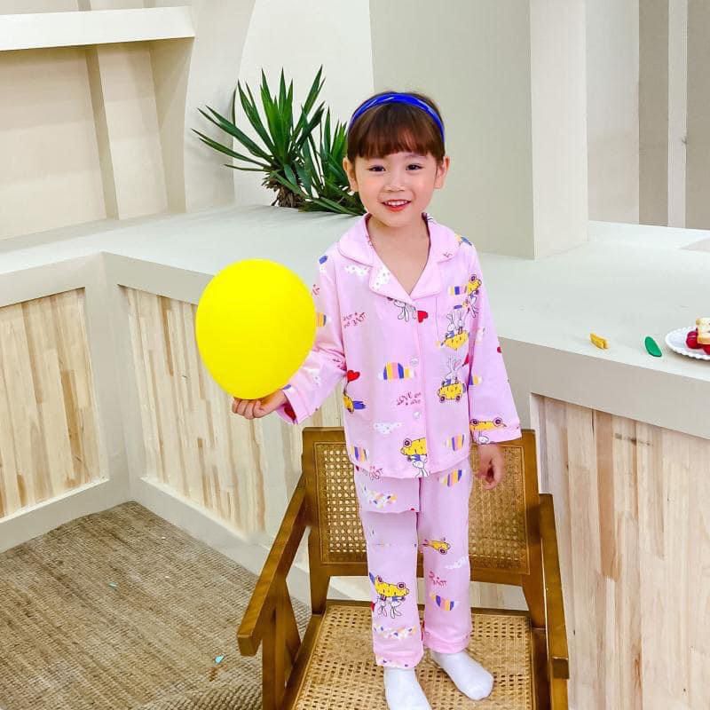 Bộ pijama cho bé LOBY in họa tiết ngộ nghĩnh B0503127