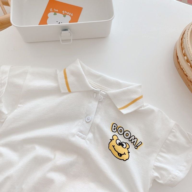 Body mùa hè cho bé LOBY kiểu áo polo B0503117