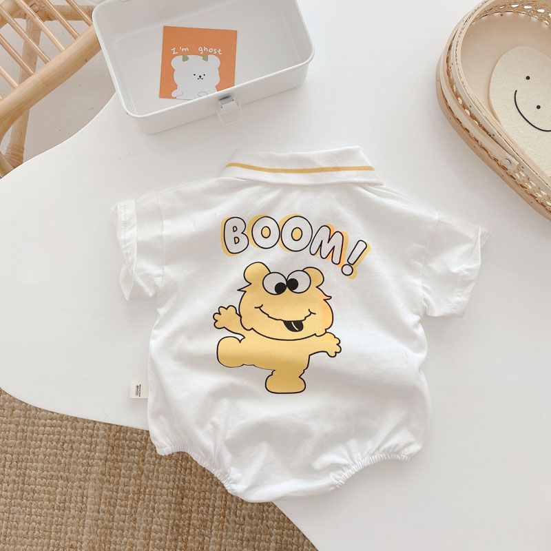 Body mùa hè cho bé LOBY kiểu áo polo B0503117