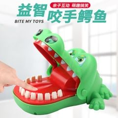 Cá sấu đồ chơi bấm răng để cắn ngón tay D0108039