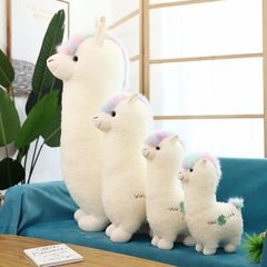 Thú nhồi bông cho bé hình cừu trắng dễ thương D0108027