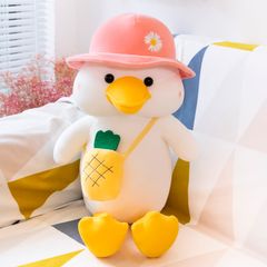 Thú bông hình chú vịt đội mũ đáng yêu cho bé D0108032