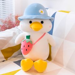 Thú bông hình chú vịt đội mũ đáng yêu cho bé D0108032