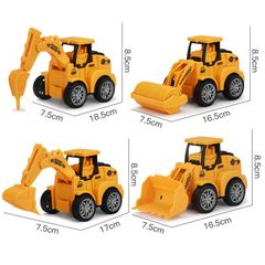 Mô hình oto đồ chơi công trường chạy bằng cót cực ngầu cho bé trai D0108061