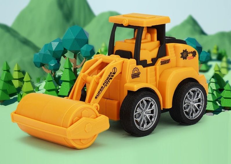 Mô hình oto đồ chơi công trường chạy bằng cót cực ngầu cho bé trai D0108061