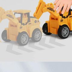Mô hình oto đồ chơi công trường chạy bằng cót cực ngầu cho bé trai D0108061
