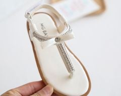 Dép xỏ ngón bé gái có quai sau điệu đà và tiện lợi G0105014