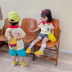 Áo phông cho bé LOBY tay cộc cổ đứng năng động A0202035