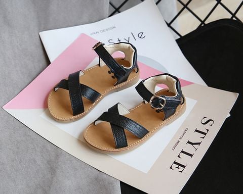 Sandal cho bé gái LOBY kiểu dây đan chéo sành điệu G0105005