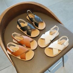 Dép sandal cho bé gái LOBY kiểu dây chéo thời trang G0105007