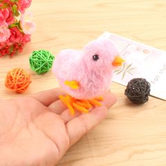 Gà con đồ chơi nhảy nhót hoạt động bằng dây cót D0108042